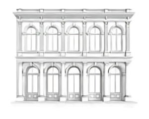 Detailed 3D Modeling for Service Template